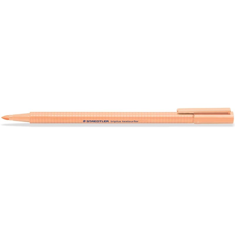 Staedtler Triplus Textsurfer 362 Marcador Fluorescente - Traco entre 1 a 4mm aprox. - Tinta Base de Água - Cor Pessego