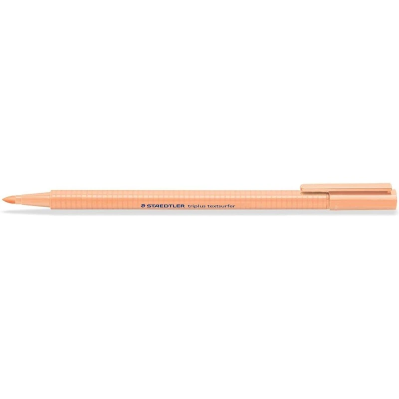Staedtler Triplus Textsurfer 362 Marcador Fluorescente - Traco entre 1 a 4mm aprox. - Tinta Base de Água - Cor Pessego