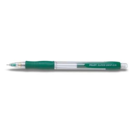 Pilot Porte-mines SuperGrip H185 - Trait 0.5mm - Mine HB - Corps Vert