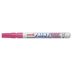 Uni-ball PX-21 Paint Marker - Marqueur Peinture - Pointe Acrylique Ogive 0.8-1.2mm - Ligne Fine - Corps en Aluminium - Encre