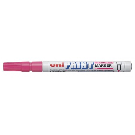 Uni-ball PX-21 Paint Marker - Marqueur Peinture - Pointe Acrylique Ogive 0.8-1.2mm - Ligne Fine - Corps en Aluminium - Encre