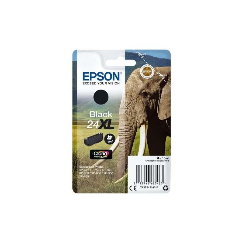 Epson T2431 (24XL) Tinteiro Preto Original - C13T24314012