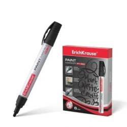 Erichkrause PT-350 Paint Marker - Bullet Tip - 1.5-2.5mm Line Width - Valve Ink Feed System - Hard-Wearing Aluminium Body