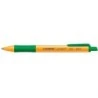 Stabilo Pointball Retractable Ballpoint Pen - 1mm Tip - Oil-Based Ink - Refillable - 79% Recycled Plastic - Non-Slip Grip