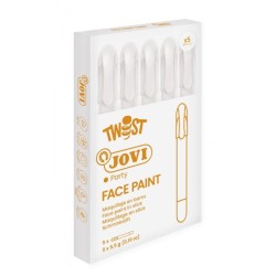Jovi Twist Stick de Pintura Facial - Hipoalergénico - Base Água - Fácil Aplicação - Grande Cobertura - Secagem Rápida - Fácil