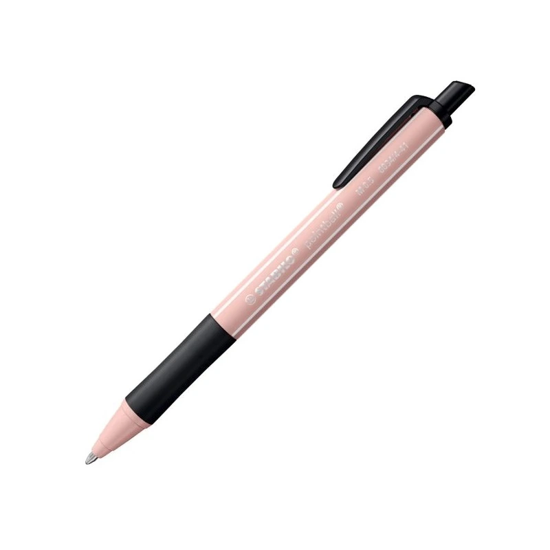 Stabilo Pointball Naturecolors Wildflower Stylo à Bille Rétractable - Tracé 0.5mm - Fabriqué avec 87% de Bioplastique - Grip