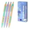Erichkrause Bloom XR-30 Matic&Grip Pastel Boligrafo Retractil - Punta de Bola 0.7mm - Trazo de 0.35mm - Tinta Azul - Grip de