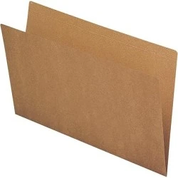 Fade Subpastas Simples - Formato A4 - Cartolina Kraft de 230g/m2 - Certificado Ecolabel - Cor Castanha