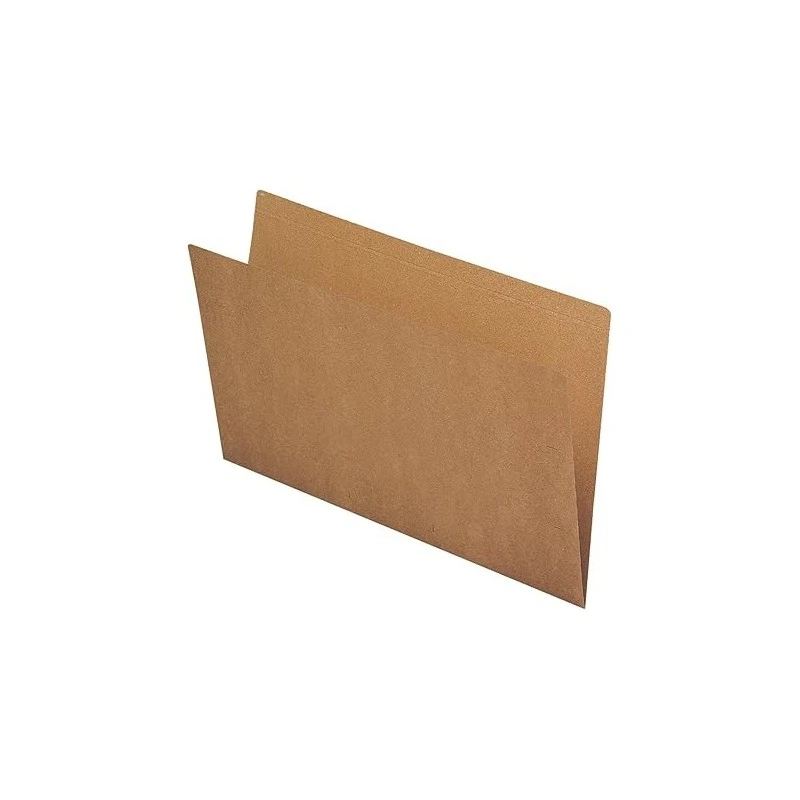 Fade Sous-chemises Simples - Format A4 - Carte Kraft de 230g/m2 - Certifiées Ecolabel - Couleur Marron