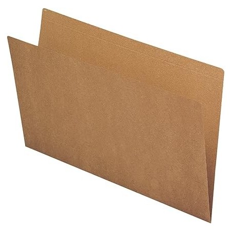 Fade Subcarpetas Simples - Formato A4 - Cartulina Kraft de 230g/m2 - Certificado Ecolabel - Color Marron