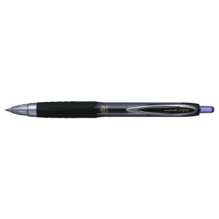 Uni-ball Signo UMN-207 Liquid Ink Rollerball - 0.5mm Ball Tip - Anti-Fatigue Rubber Grip - Pigmented Ink Resistant to Light and