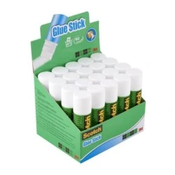 Scotch Bâton de Colle Adhésif Solide de 21gr - Couleur Transparent