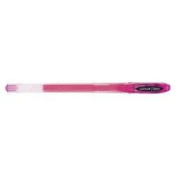 Uni-ball Signo UM-120 Stylo à Bille à Encre Gel - Pointe Bille 0.7mm - Encre Résistante à l'Eau et à la Lumière - Coloris Rose