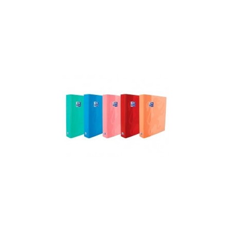 Oxford Classic Ring Folder A4+ Format - Glossy Extra Hard Cover - 25mm D-Shaped Rings - Assorted Colours