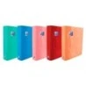 Oxford Classic Ring Folder A4+ Format - Glossy Extra Hard Cover - 25mm D-Shaped Rings - Assorted Colours