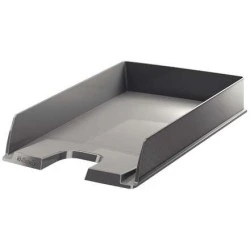 Esselte Europost Document Tray - Vertical Format - A4 - Space for Identification Label - Grey