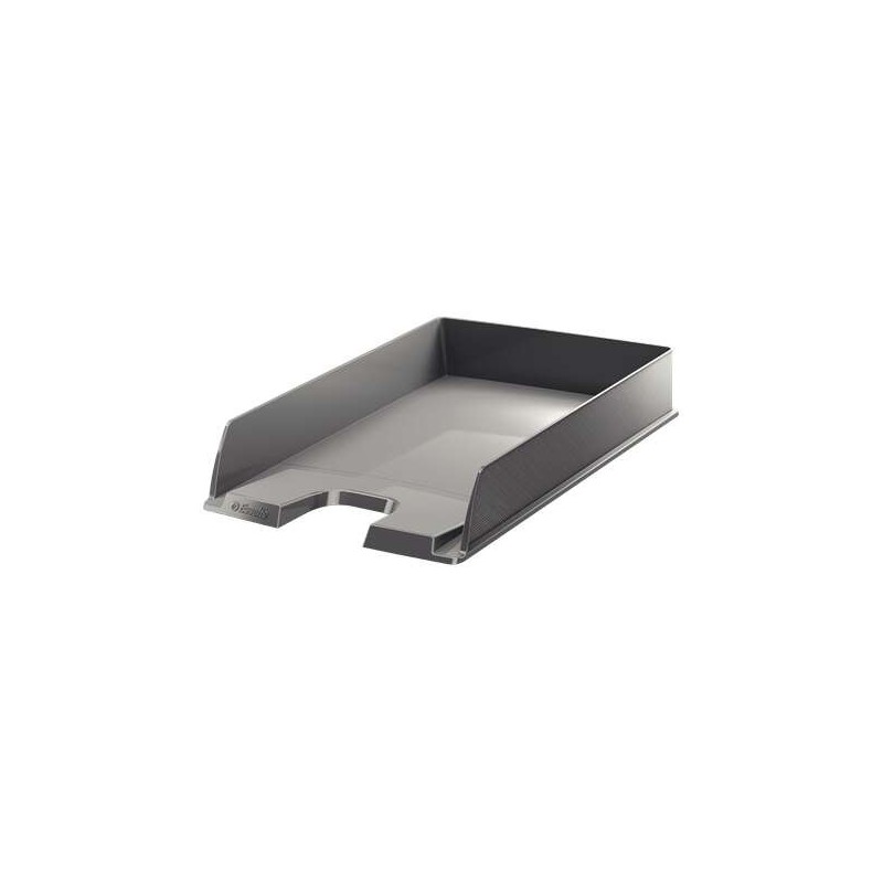 Esselte Europost Document Tray - Vertical Format - A4 - Space for Identification Label - Grey