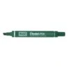 Pentel Pen N60 Rotulador Permanente - Punta Biselada Resistente y Duradera - Resistente a Agua y Luz - Color Verde