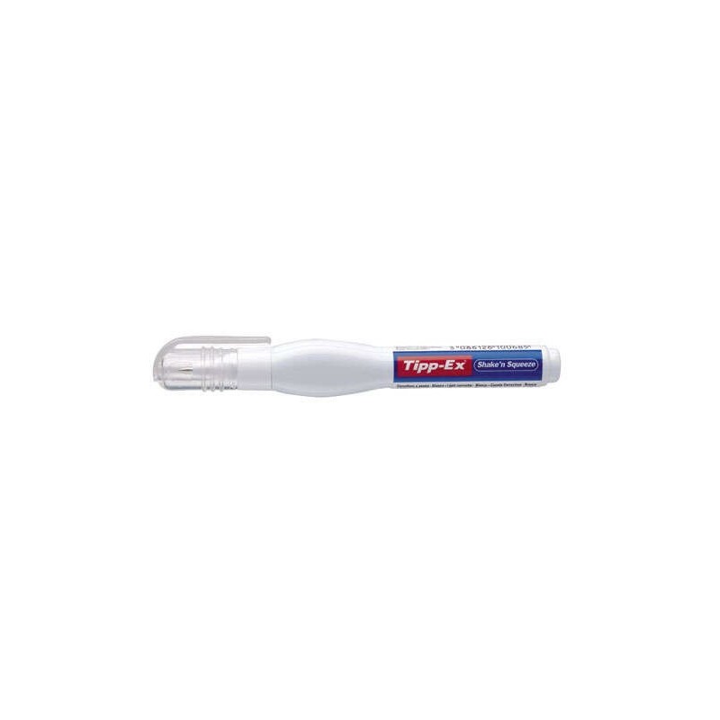 Tipp-Ex Shake'n Squeeze Esferográfica Corretora 8ml - Fórmula de Secagem Rápida - Ponta Metálica