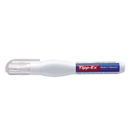 Tipp-Ex Shake'n Squeeze Esferográfica Corretora 8ml - Fórmula de Secagem Rápida - Ponta Metálica