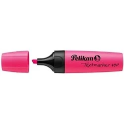 Pelikan Textmarker 490 Highlighter - Water-based - 3 Line Widths - Fluorescent Pink