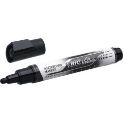 Bic Velleda Liquid Ink Whiteboard Marker - Medium Tip - 2.3mm Line - Alcohol-Based Liquid Ink - Black Colour