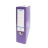 Elba Classeur à Levier Rado Top Folio - Dos de 80mm - Recouvert de Plastique à l'Extérieur - Intérieur en Papier - Couleur Lilas