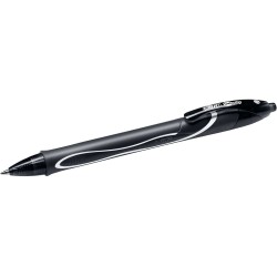 Bic Gel-Ocity Quick Dry Esferográfica de Gel Retrátil - Ponta Média de 0,7 mm - Tinta de Gel - Antimanchas - Secagem Ultra