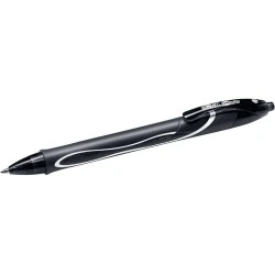Bic Gel-Ocity Quick Dry Stylo Gel Rétractable - Pointe Moyenne de 0.7 mm - Encre Gel - Anti-Taches - Séchage Ultra Rapide