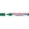 Edding 660 Marqueur pour Tableau Blanc - Pointe Ronde - Trait entre 1.5 et 3 mm. - Encre Pigmentée - Rechargeable - Effaçable à