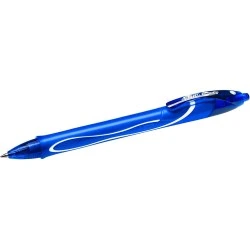 Bic Gel-Ocity Quick Dry Stylo Gel Rétractable - Pointe Moyenne de 0.7 mm - Encre Gel - Anti-Taches - Séchage Ultra Rapide