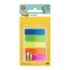 Post-it Index Dispenser with 100 Repositionable Index Markers - Rectangular Shape - Assorted Colours