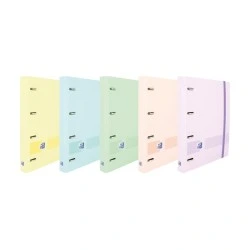 Oxford Ebind Oxfl&G Cahier A5+ Couverture Pastel+R5 Points Pastel - Papier de Haute Qualité - Format A5+ - Couverture