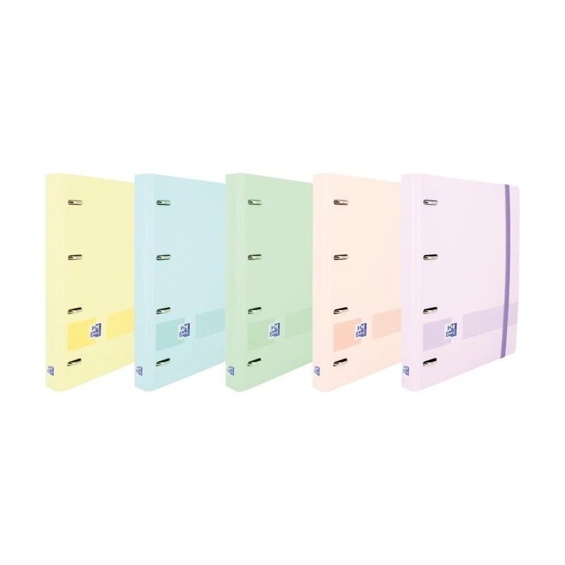 Oxford Ebind Oxfl&G Caderno A5+ Capa Pastel+R5 Pontos Pastel - Papel de Alta Qualidade - Tamanho A5+ - Capa Resistente - Design