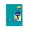 Oxford Europeanbook 8 Live & Go Pack de Caderno Espiral A4+ 160 Folhas Quadriculado 5x5 + 4 Marcadores Texmarker 490 Pelikan