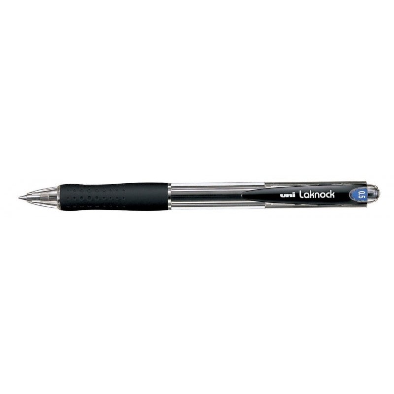 Uni-ball Laknock SN-100(05) Stylo à Bille Encre à Base d'Huile - Pointe Bille 0.5mm - Encre Douce et Durable - Corps en