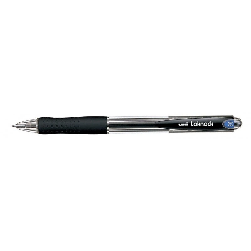 Uni-ball Laknock SN-100(05) Stylo à Bille Encre à Base d'Huile - Pointe Bille 0.5mm - Encre Douce et Durable - Corps en