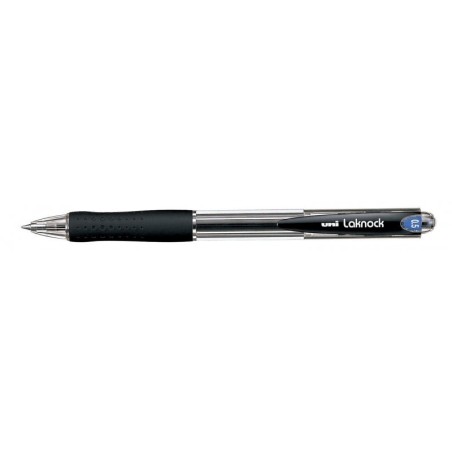 Uni-ball Laknock SN-100(05) Esferográfica de Tinta à Base de Óleo - Ponta de Esfera 0,5mm - Tinta Suave e Duradoura - Corpo de