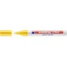 Edding 750 Permanent Marker - Round Tip - Line Width between 2 and 4 mm - Opaque Ink - Quick Drying - Yellow