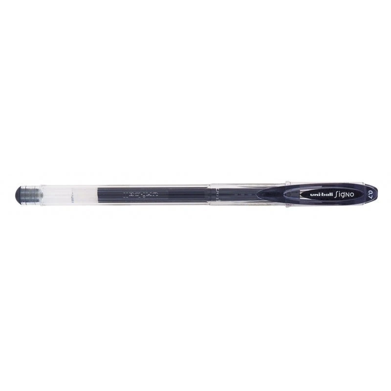 Uni-ball Signo UM-120 Gel Ink Ballpoint Pen - 0.7mm Ball Point - Water and Light Resistant Ink - Black