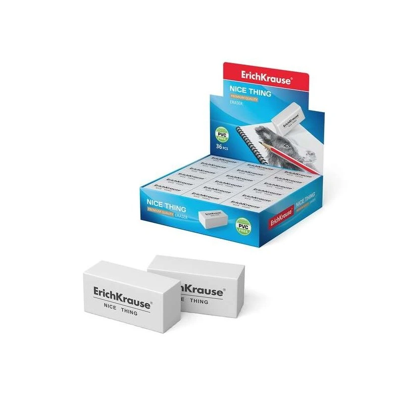 Erichkrause Nice Thing Gomme de Dureté Moyenne - Fabriquée en Caoutchouc Thermoplastique Hypoallergénique - Écologique et