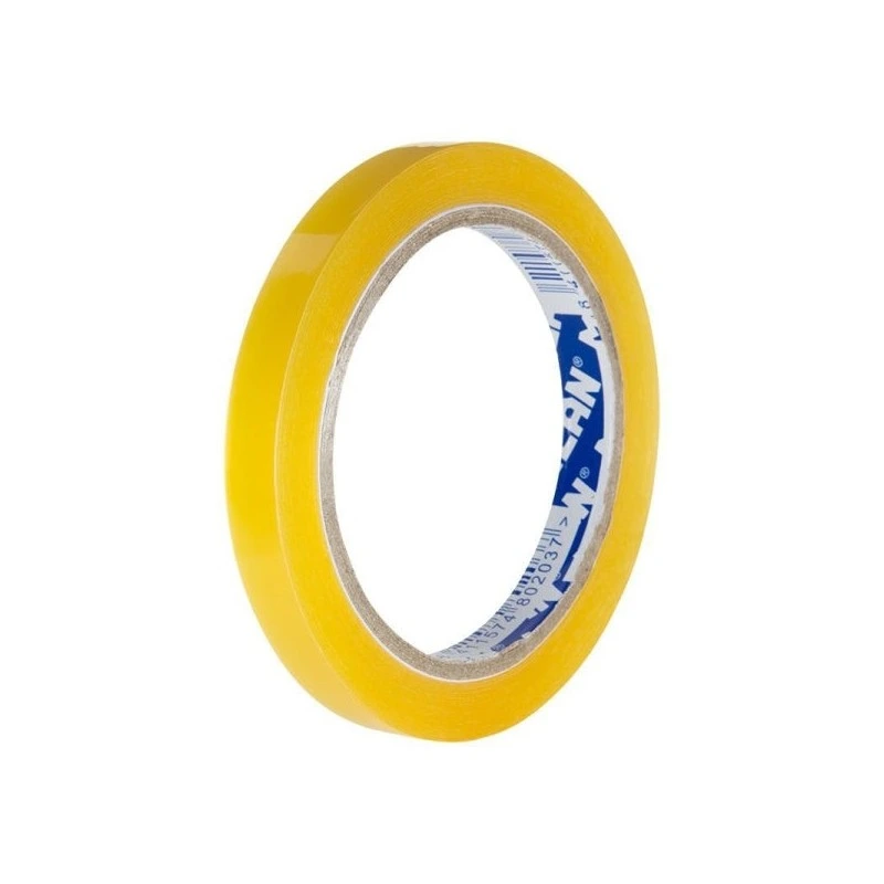 Milan Cinta Adhesiva Transparente - Medidas 12mm x 66m - Color Amarillo Transparente