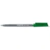 Staedtler Stick 430 Stylo à Bille avec Capuchon - Pointe 0.35mm - Encre Indélébile - Coloris Vert
