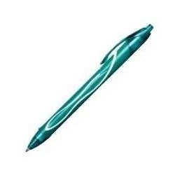 Bic Gel-Ocity Quick Dry Stylo à Bille Rétractable - Pointe Moyenne de 0.7mm - Encre Gel - Séchage Ultra Rapide - Ne Tache Pas