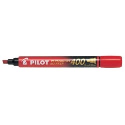 Pilot Permanent Marker 400 - 4.5mm Chisel Tip - 4mm Line - Red