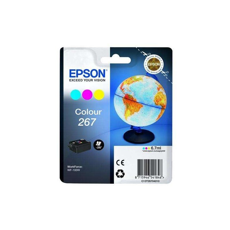 Epson T267 Tinteiro Cor Original - C13T26704010