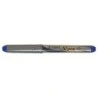 Pilot Caneta de Tinta Permanente V-Pen Silver - Descartável - Tinta Líquida - Ponta de Aço - Traço de 0,5mm - Cor Azul