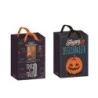Bismark Sac en Papier Halloween - Anses à Nœud - 2 Motifs Aléatoires