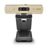 NGS XpressCam 4000 Webcam 4K USB 2.0 - 30 FPS - Privacy Filter - Multidirectional Microphone - 1.50m Cable - Black/Gold