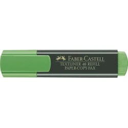 Faber-Castell Surligneur Fluorescent Textliner 48 - Pointe Biseautée - Tracé entre 1.2mm et 5mm - Encre à Base d'Eau - Couleur
